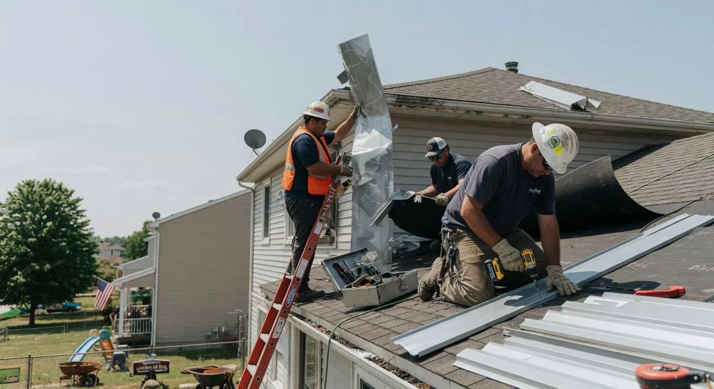Metal Roofing Installation in Mclain, MS near me